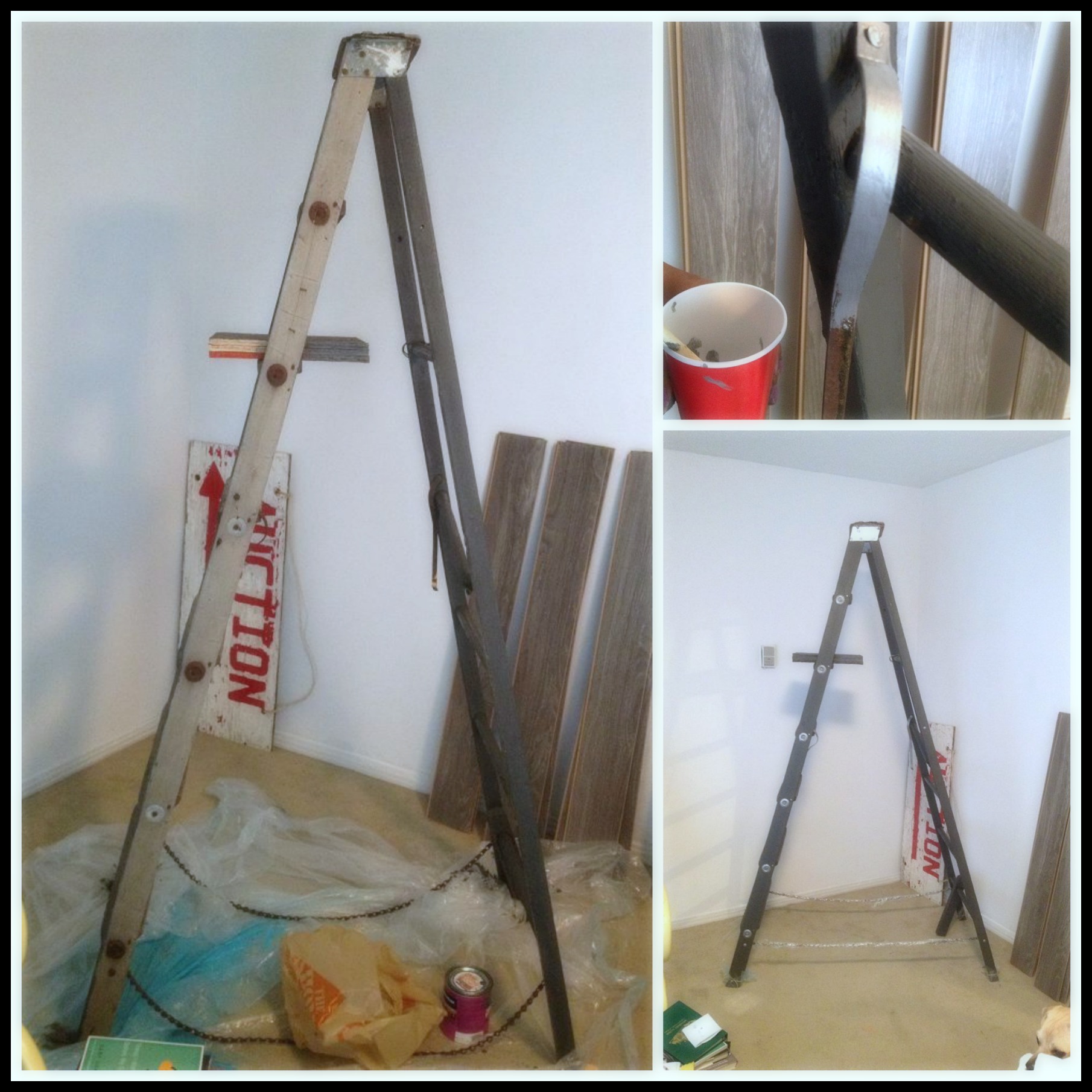 Ladder TV Stand