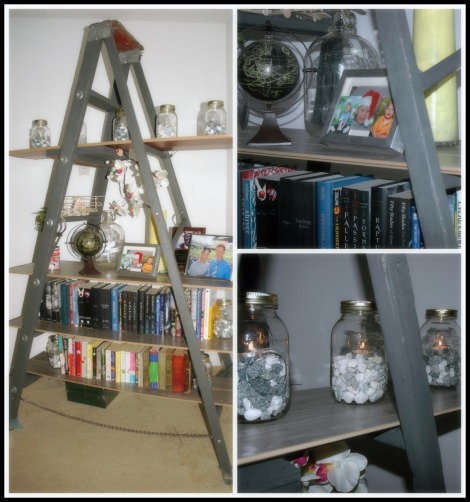 Ladder Shelf Collage 1